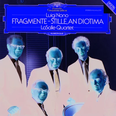 Fragments - Stillness, For Diotima - for string quartet 專輯 Henry Meyer/Walter Levin/Peter Kamnitzer/Lee Fiser/LaSalle Quartet