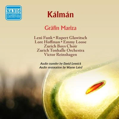 KALMAN, E.: Grafin Mariza [Operetta] (Reinshagen) (1950) 專輯 Victor Reinshagen