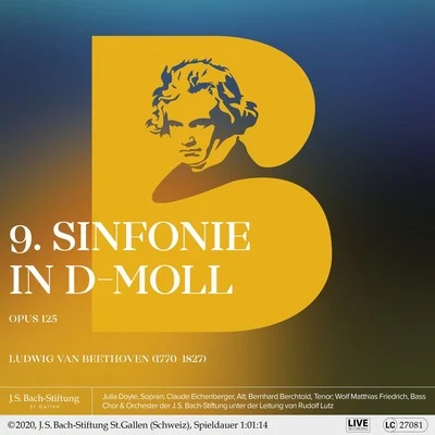 9. Sinfonie in D-Moll, Op. 125 專輯 Orchester der J.S. Bach-Stiftung