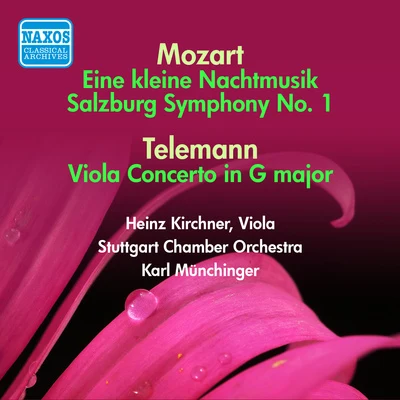 MOZART: Kleine Nachtmusik (Eine)Divertimento, K. 136TELEMANN: Viola Concerto (Munchinger) (1951-1952) 專輯 Karl Munchinger