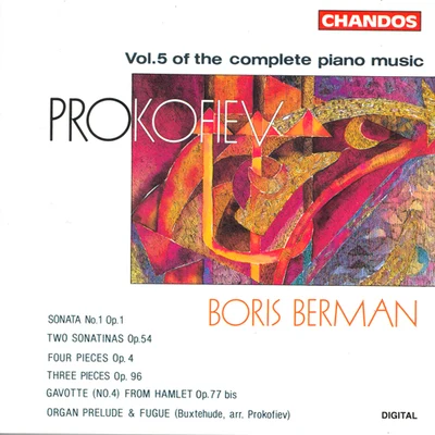 PROKOFIEV: Piano Music (Complete), Vol. 5 專輯 Alfred Schnittke/Boris Berman