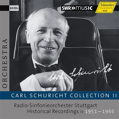 SCHURICHT, Carl: Collection II (1951-1966) 專輯 Carl Schuricht/Nathan Milstein/Unknown Artist/Jean Martinon/Orchestre National de lORTF