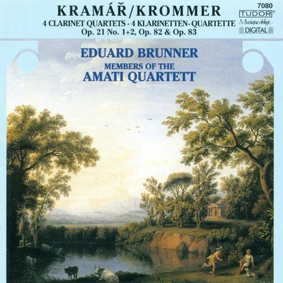 KROMMER, F.: Clarinet Quartets, Opp. 21, 82, 83 (Brunner, Amati Quartet) 專輯 Jurgen Weber/Reiner Ginzel/Hans Kalafusz/Eduard Brunner/Deutsches Streichtrio