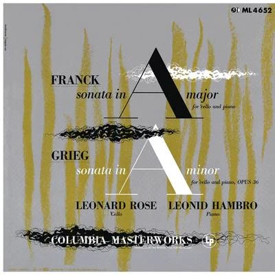 Franck: Cello Sonata in A Major, FWV 8 & Grieg: Cello Sonata in A Minor, Op. 36 (Remastered) 专辑 Leonard Rose