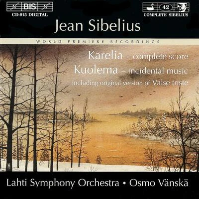 SIBELIUS: KareliaKuolemaValse triste 专辑 Osmo Vänskä/Lahti Symphony Orchestra