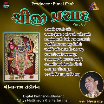 Shreeji Prasad-Shreenathji Sankirtan (Pt.03) 专辑 Manoj/Vimal