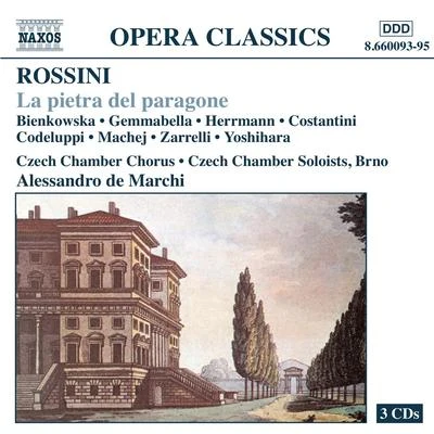 ROSSINI: Pietra del paragone (La) 專輯 Academia Montis Regalis/Alessandro de Marchi/Concerto Italiano/Magdalena Kožená/Duilio Galfetti