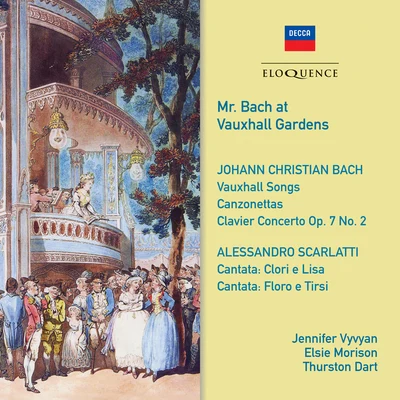 J.C. Bach: Canzonets (‘Mr Bach at Vauxhall Gardens’)Scarlatti: Cantatas (c.33’) 專輯 Jennifer Vyvyan