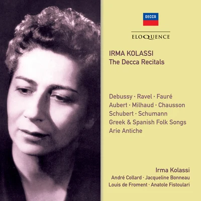 Irma Kolassi - The Decca Recitals 专辑 Irma Kolassi