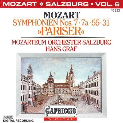 Mozart, W.A.: symphonies, Vol. 6 (Salzburg Mozart EU M orchestra, graf) - no是. 7, 7啊, 31, 55 專輯 Hans Graf