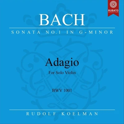 Violin Sonata No. 1 in G Minor, BWV 1001: I. Adagio 專輯 Rudolf Koelman/Zurich University of the Arts Symphony Orchestra/Ingo Ingensand