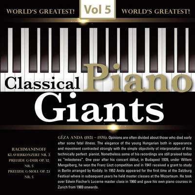 Piano Giants, Vol. 5 专辑 Géza Anda