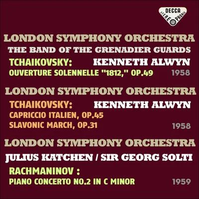 Julius Katchen Tchaikovsky: 1812 overture, capriccio IT aliens裡Avon IC March - Rachmaninoff: piano concerto no. 2