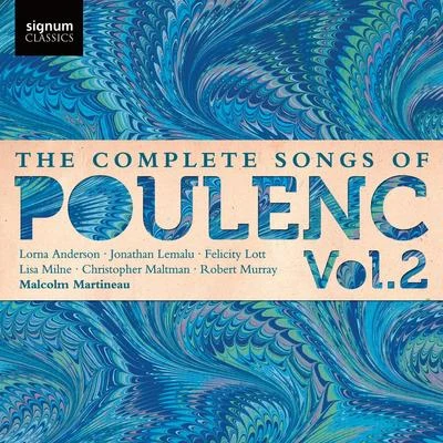 The Songs of Poulenc, Vol.2 專輯 Ruby Philogene/Malcolm Martineau/Catrin Wyn Davies/Sir Thomas Allen