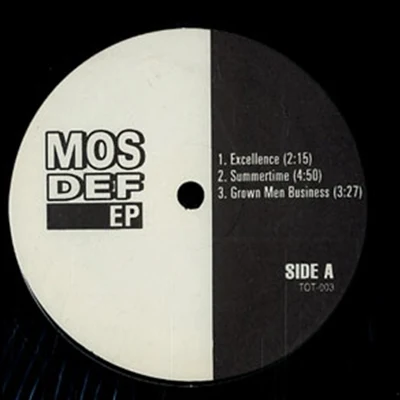 Mos Def EP 專輯 Mos Def/Rasco/AG/Xzibit/Eclipse