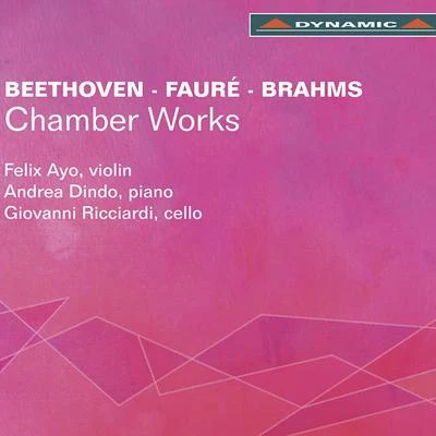 BEETHOVEN, L. van: Violin Sonata No. 5, "Spring"FAURE, G.: ElegieBRAHMS, J.: Piano Trio No. 2 (Ayo, Dindo, Ricciardi, Dindo) 專輯 Felix Ayo