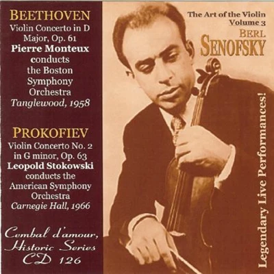 Beethoven & Prokofiev Violin Concertors 專輯 Pierre Monteux/London Symphony Orchestra