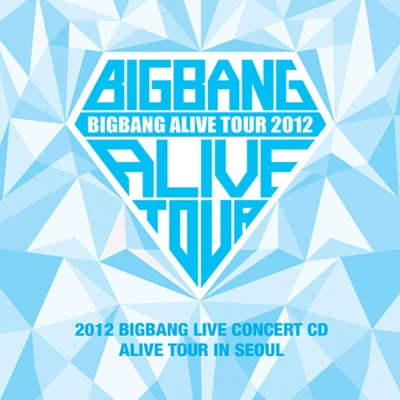 2012 Big Bang Live Concert CD : Alive Tour in Seoul 專輯 Bigbang