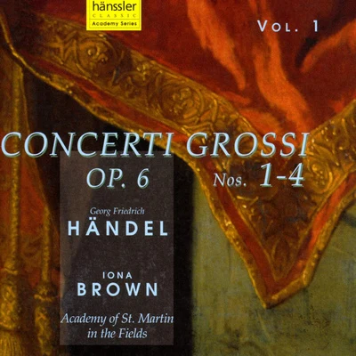 HANDEL: Concerti Grossi, Op. 6, Nos. 1-4 專輯 Iona Brown