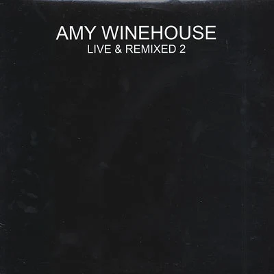 Live & Remixed 專輯 Amy Winehouse