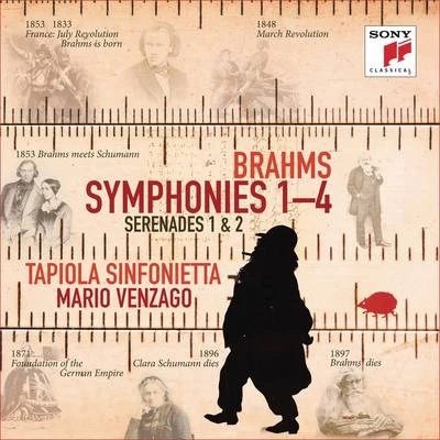 Brahms: symphonies no是. 1-4, Serena的SN OS. 1 2 專輯 Tapiola Sinfonietta/Leonidas Kavakos