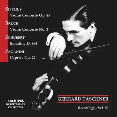 Sibelius, Bruch, Schubert & Paganini: Violin Works 專輯 Gerhard Taschner