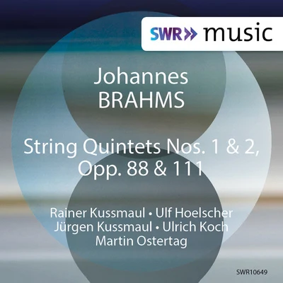 BRAHMS, J.: String Quintets Nos. 1 and 2 (R. Kussmaul, Hoelscher, J. Kussmaul, U. Koch, Ostertag) 專輯 Berliner Barock Solisten/Rainer Kussmaul