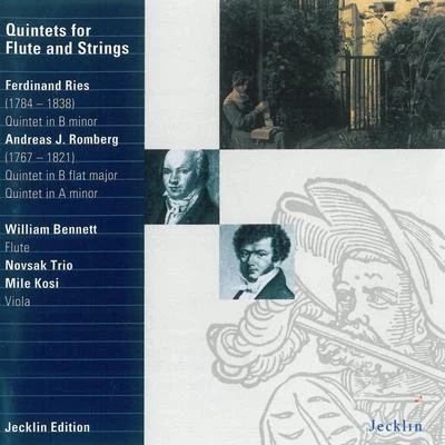 Ferdinand Ries & Andreas Jakob Romberg: Quintets for Flute and Strings 專輯 William Bennett/Clifford Benson