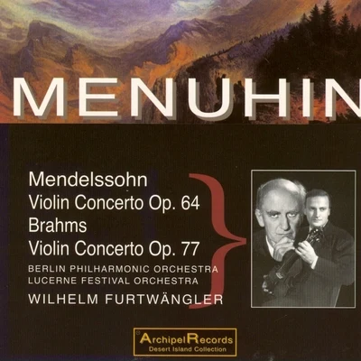 Mendelssohn & Brahms: Violin Concertos Op. 64 & Op. 77 專輯 Wilhelm Furtwängler/Yehudi Menuhin/Franz Schubert/Luciano Pavarotti/André Bénichou