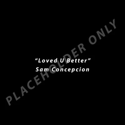 Loved U Better 專輯 Moophs/Iñigo Pascual