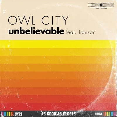 Unbelievable 专辑 Owl City