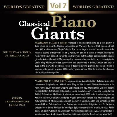 Classical - Piano Giants, Vol.7 專輯 Maurizio Pollini