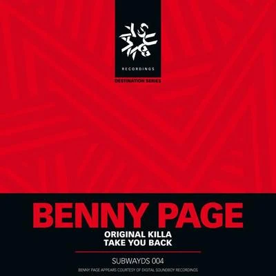 Original KillaTake You Back 專輯 Benny Page/Biga Ranx