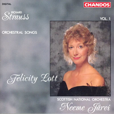 STRAUSS, R.: Orchestral Songs, Vol. 1 專輯 Graham Johnson/Felicity Lott