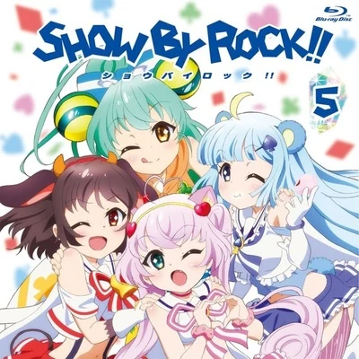 SHOW BY ROCK!! 第5巻 特典CD 專輯 潘めぐみ/大久保瑠美/伊瀬茉莉也/前田愛/久川綾