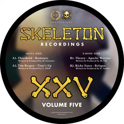 Skeleton XXV Project Volume Five 專輯 Keezee/Ontology/Phineus II/MC GQ/Tim Reaper