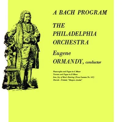 A Bach Program 專輯 Eugene Ormandy