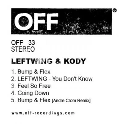 Bump & Flex EP 專輯 Leftwing/KODY