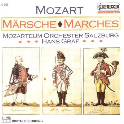 MOZART, W.A.: Marches (Salzburg Mozarteum Orchestra, Graf) 專輯 Nathan Berg/Marc Molomot/Robert McPherson/Gordon Gietz/Calvin Griffin