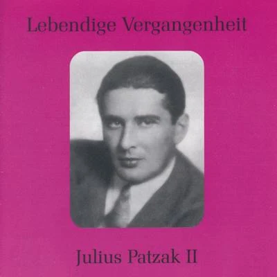 Julius PatzakEmmy LooseAlfred PoellAugust JareschKarl DönchClemens KraussWiener PhilharmonikerStefii LeverenzKurt PregerHilde Zadek Lebendige Vergangenheit - Julius Patzak (Vol.2)