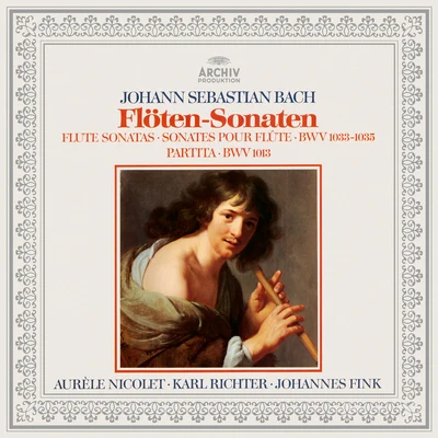 Karl RichterHertha TöpperMünchener Bach-Orchester Bach: Partita BWV 1013, Flute Sonatas BWV 1033, 1034 & 1035