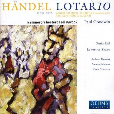 HANDEL: Lotario 專輯 Lawrence Zazzo