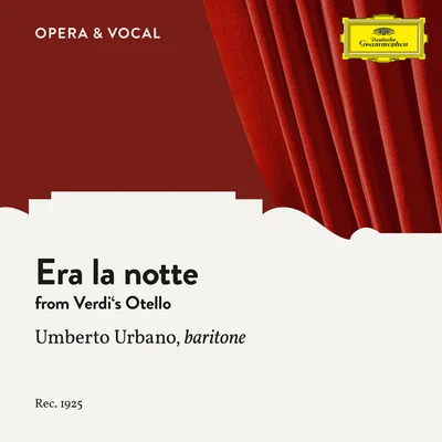 Verdi: Otello: Era la notte 專輯 Unknown Orchestra/Leonid Sobinov