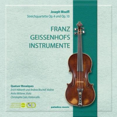 WOLFL, J.: String Quartets, Op. 4, No. 3, Op. 10, Nos. 1 and 4 (Quatuor Mosaiques) 专辑 Quatuor mosaïques