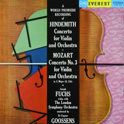 Hindemith: Violin Concerto & Mozart: Violin Concerto No. 3 (Transferred from the Original Everest Records Master Tapes) 專輯 Lillian Fuchs/Joseph Fuchs/Julius Baker/貝多芬