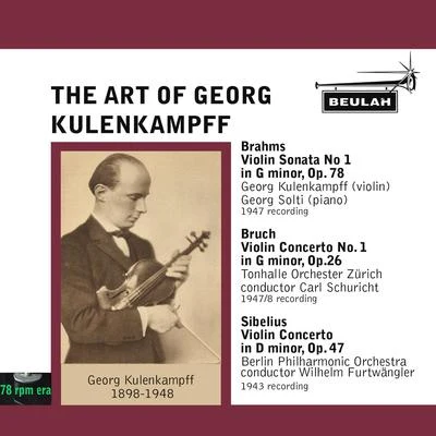 The Art of Georg Kulenlampff 專輯 Georg Kulenkampff/Berliner Philharmoniker/Arthur Rother/Eugen Jochum/Orchester der Deutschen Oper Berlin