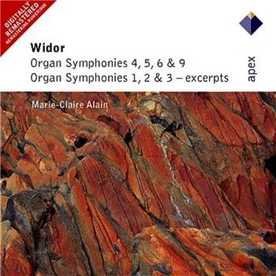 Widor : Organ Symphonies Nos 4 - 6 & 9, Organ Symphonies 1 - 3 [Excerpts] 專輯 Marie-Claire Alain/Ton Koopman/James Conlon/Rotterdams Philharmonisch Orkest