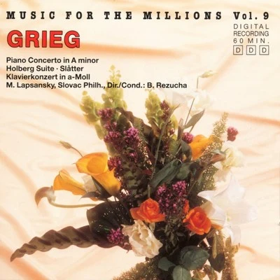 Music For The Millions Vol. 9 - Edvard Grieg 專輯 Slovak Philharmonic Orchestra