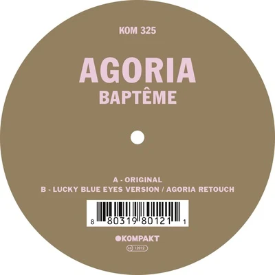 Baptême 专辑 Agoria