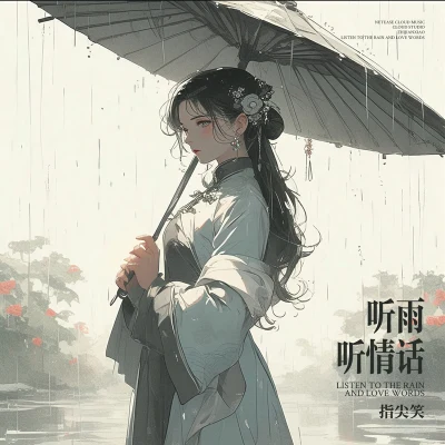 听雨听情话 专辑 指尖笑/静静 (静静姑娘)/语墨Yomi/腹肌/泽落